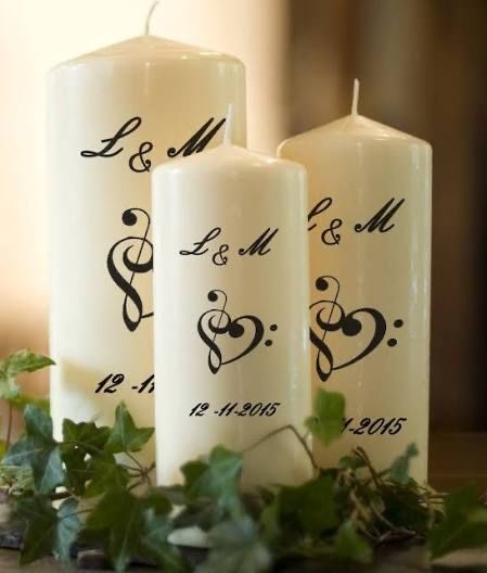 Candele per offertorio - cerimonia religiosa - 3