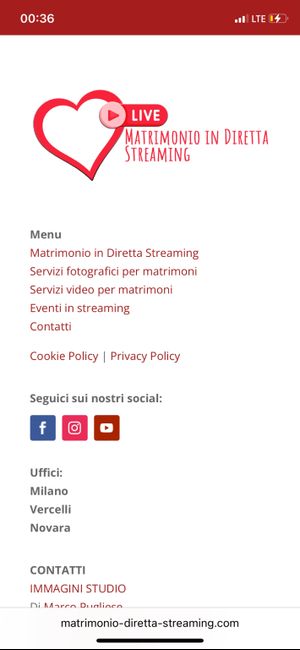 Diretta streaming cerimonia: idee? 1