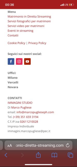 Diretta streaming cerimonia: idee? 2