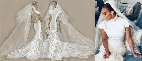 Gli abiti da sposa di Jlo! 1