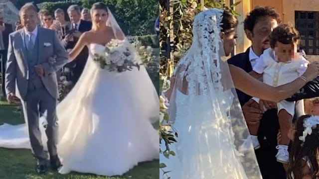 Enrico Brignano e Flora Canto sposi a Roma 👇 - 1