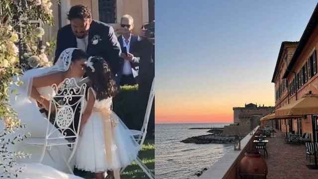 Enrico Brignano e Flora Canto sposi a Roma 👇 - 4