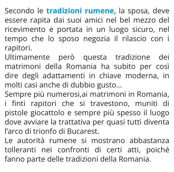Tradizioni rumene per ricevimento - 1