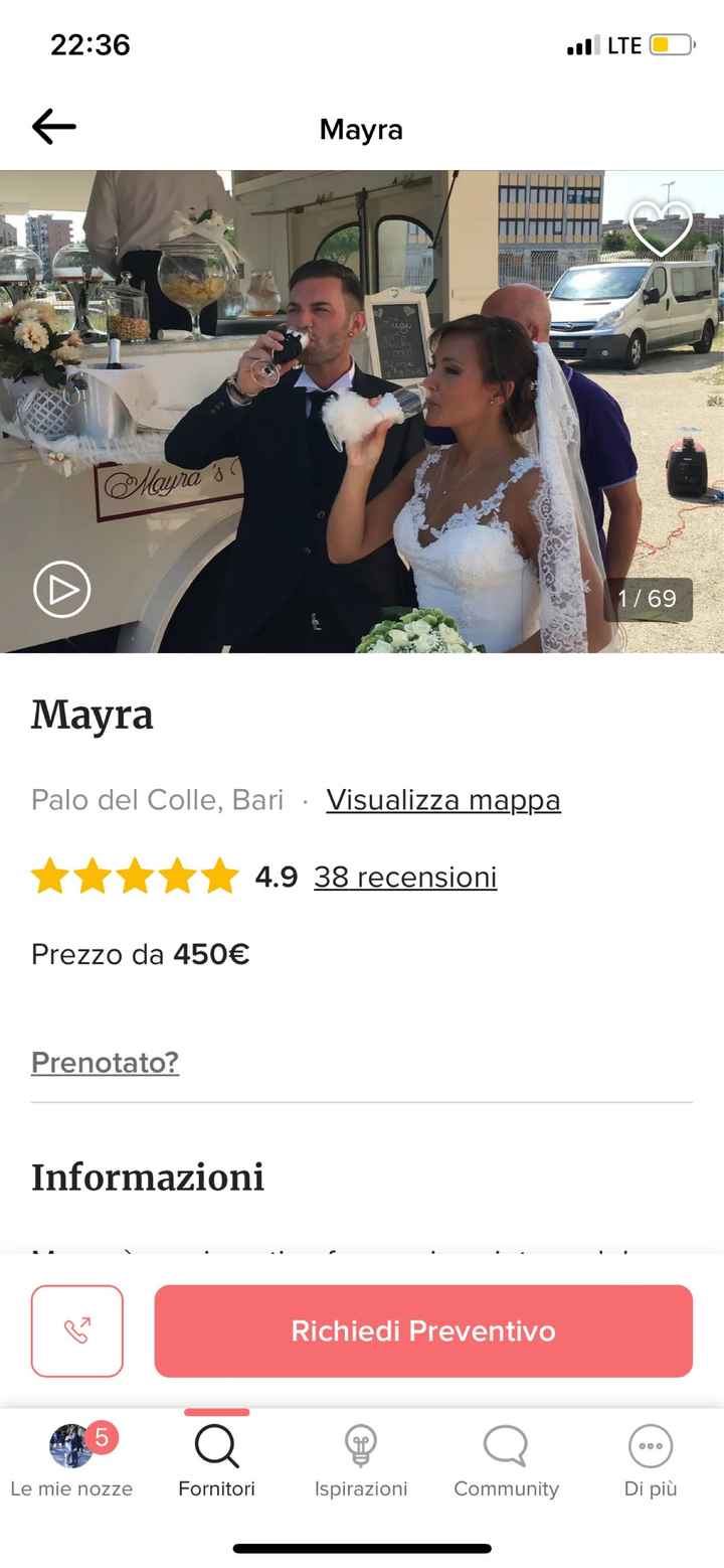 Carretto zucchero filato e crêpe Puglia - 6