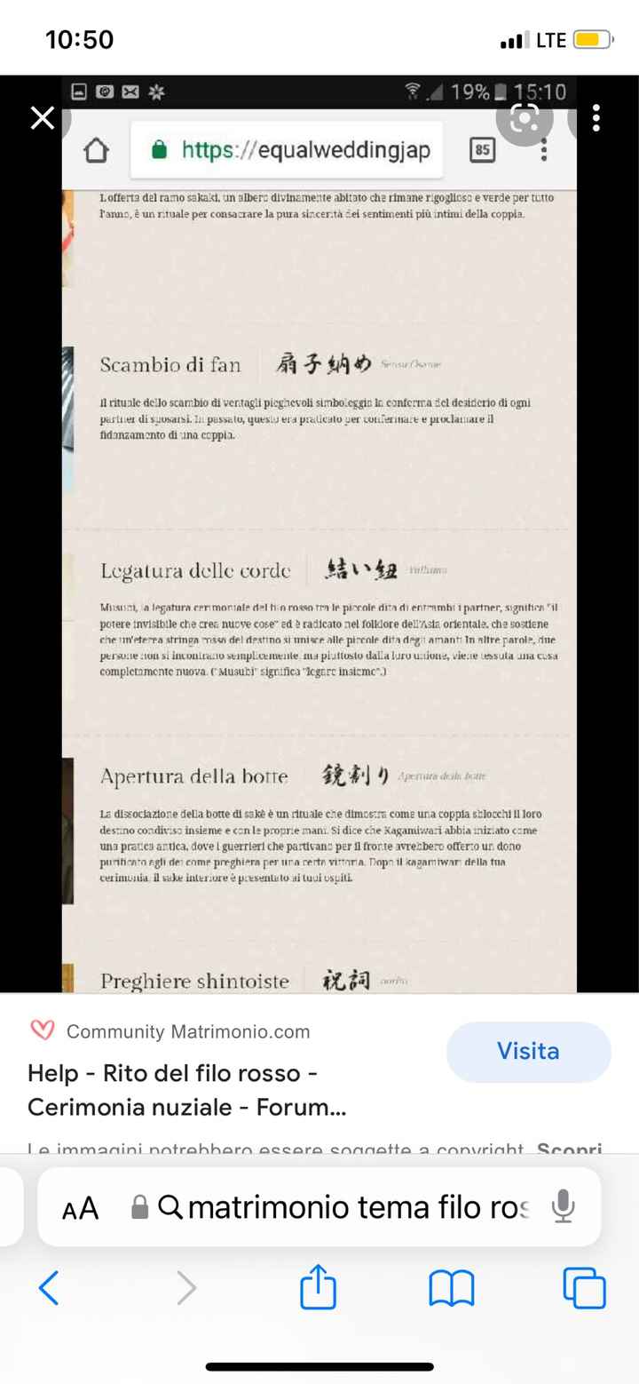 Fil rouge (3) Qualche altra idea… - 1
