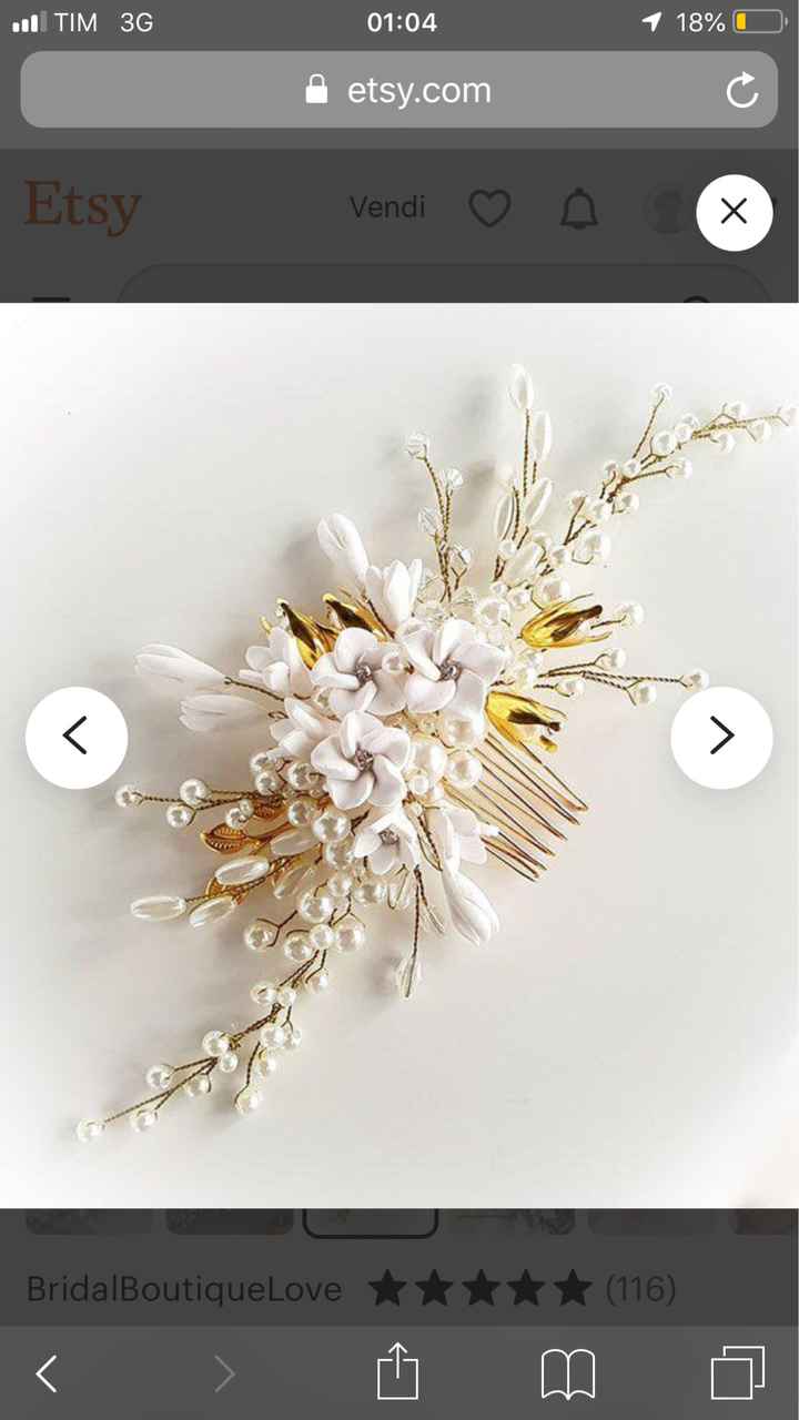 Accessori capelli sposa - 1