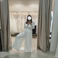 vendo Abito da sposa Alma Novia 2026 – stile elegante con pantalone e strascico - 1