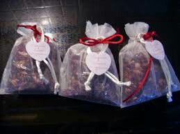 Idee tableau marriage e centri tavola  tema tisane 18