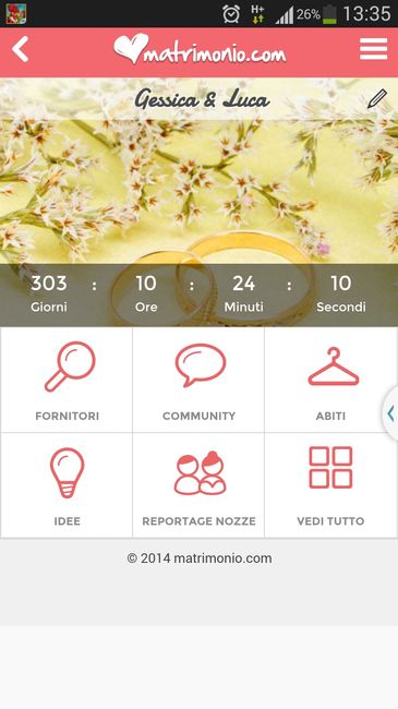 Quanto manca alle vostre nozze? - 1