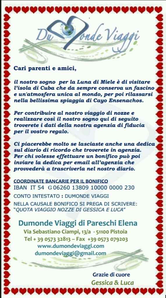 Info partecipazioni - 1