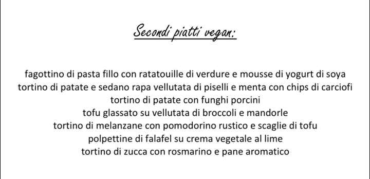 Secondi piatti vegani? Help! - 1