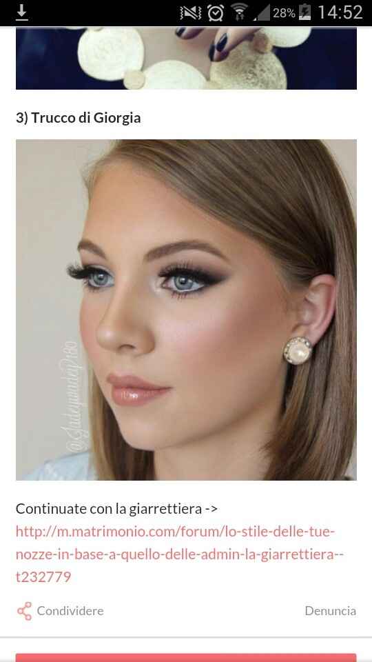 Trucco grande giorno...cosa ne pensate? - 1