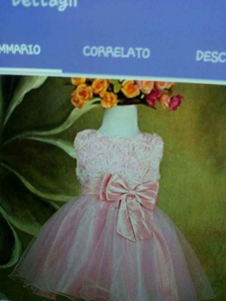 Parere vestito damigella - 1