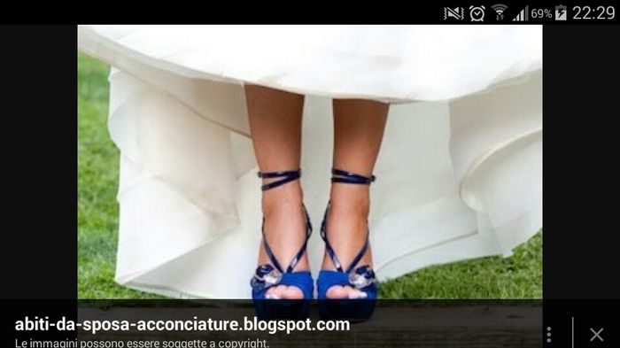Scarpe blu - 1