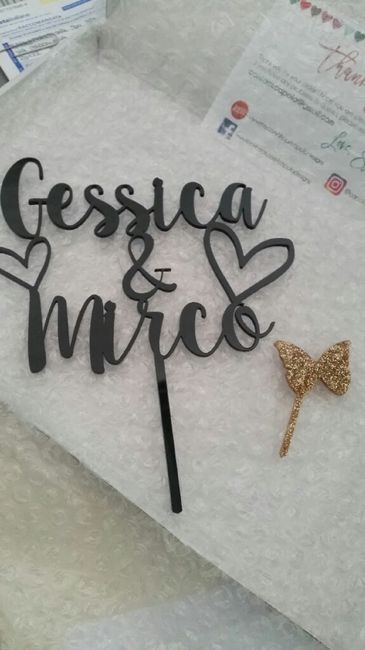 Cake Topper arrivato! - 1