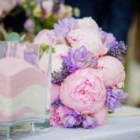 Bouquet peonie e lavanda