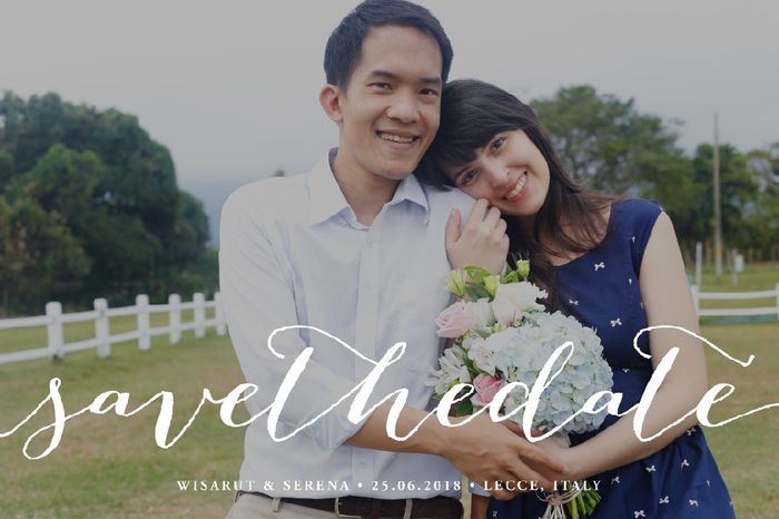 Save the date - 1