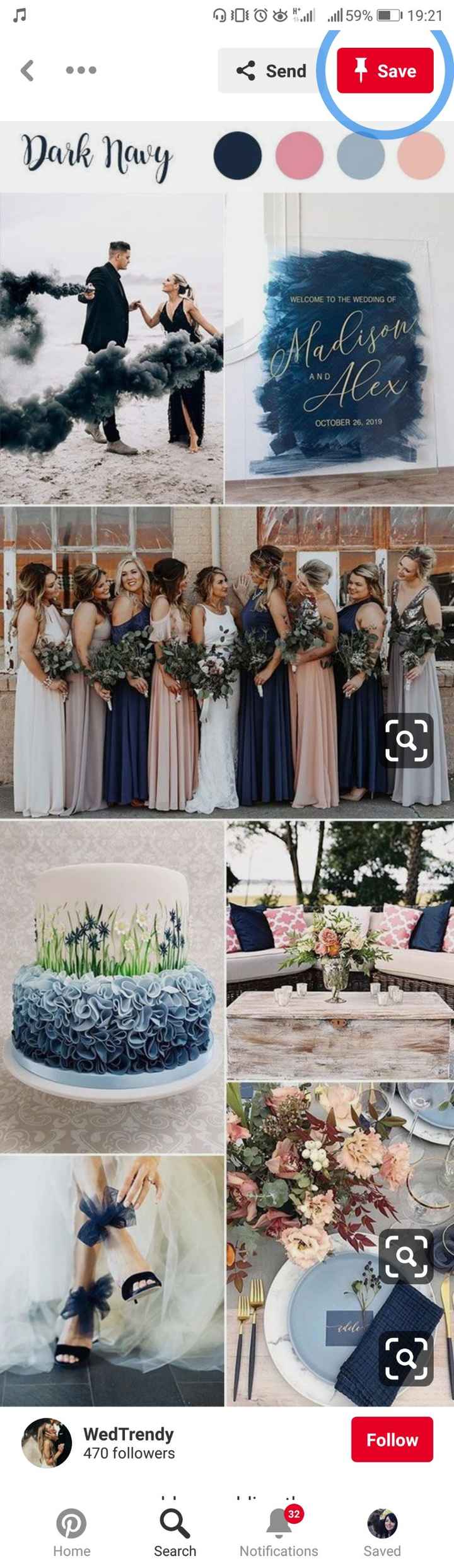 Matrimonio di tendenza: Classic Blue 12