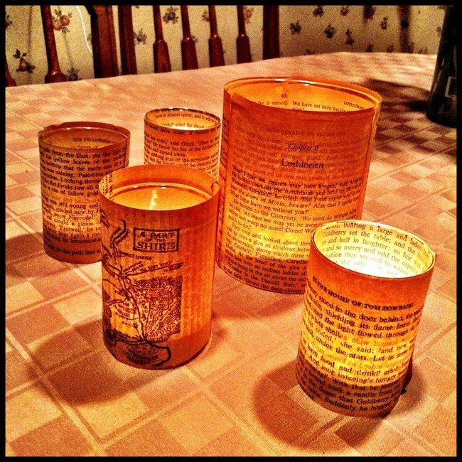 candele decoupage