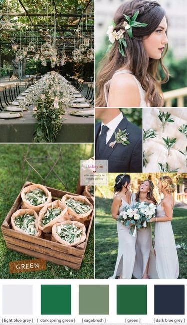 greenery wedding