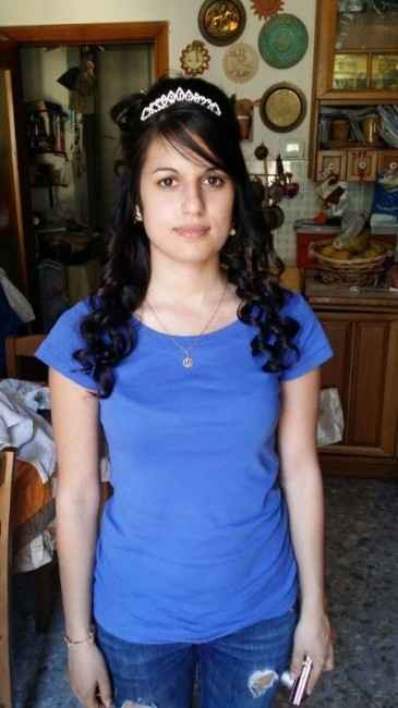 davanti acconciatura