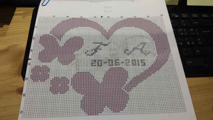 Cuscino porta fedi fai da te - 1