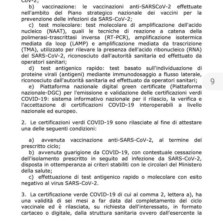 🚨🚨ufficiale greenpass una dose Sola🚨🚨 - 2