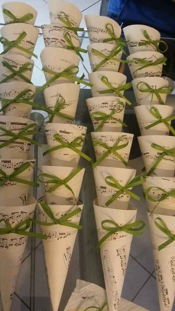 I miei fai da te - coni riso - 1