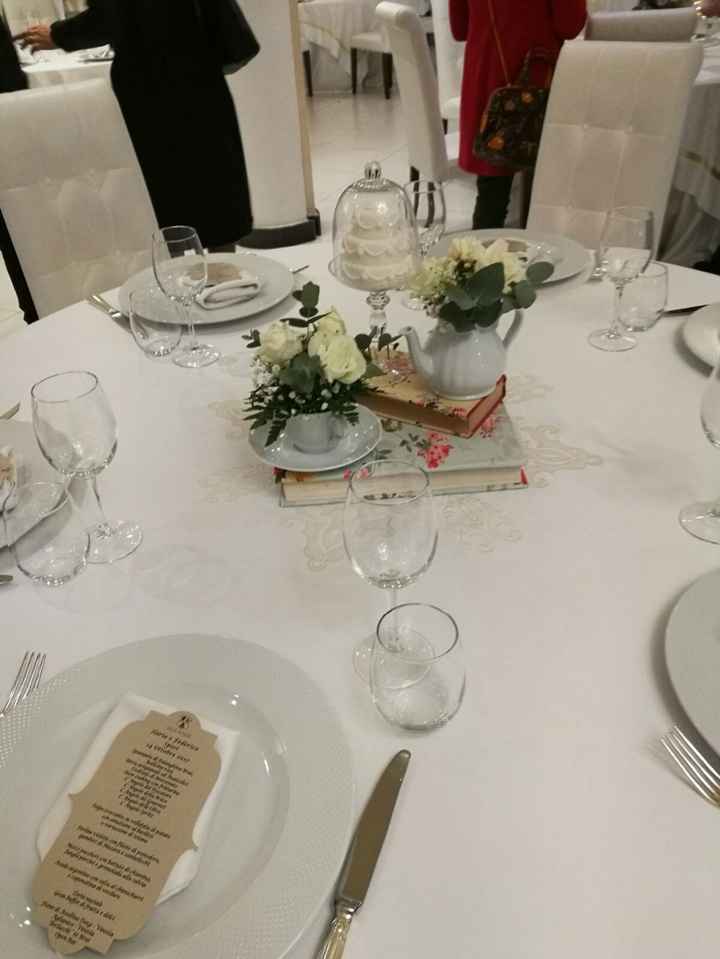 idea allestimento tavolo (senza tortina però :) )