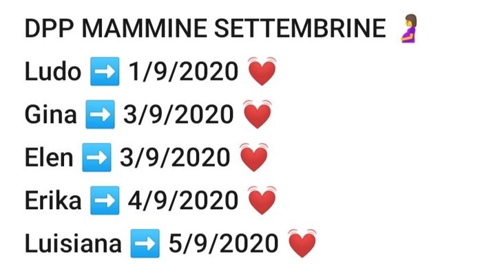 Mamme Settembre 2020❤️ - 1
