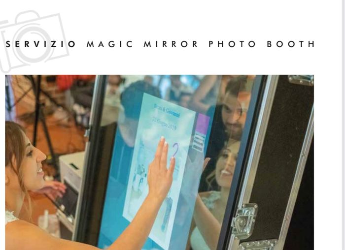 Magic mirror 🪞🪄 e cabina photo booth📸 16