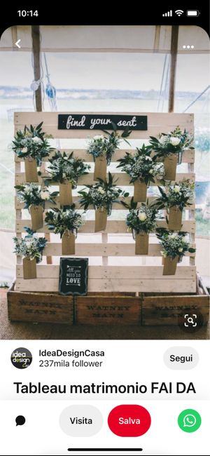 Tableau de Marriage con Pallet 😍 7