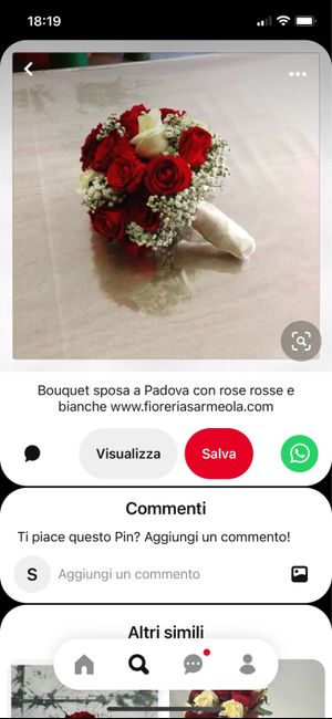 Bouquet finto 2