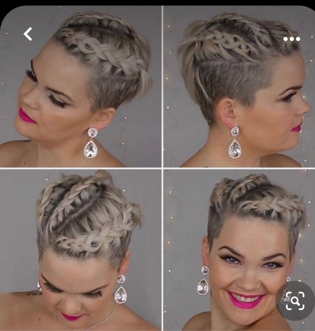 Idee acconciature capelli corti e cortissimi 💇‍♀️ 23