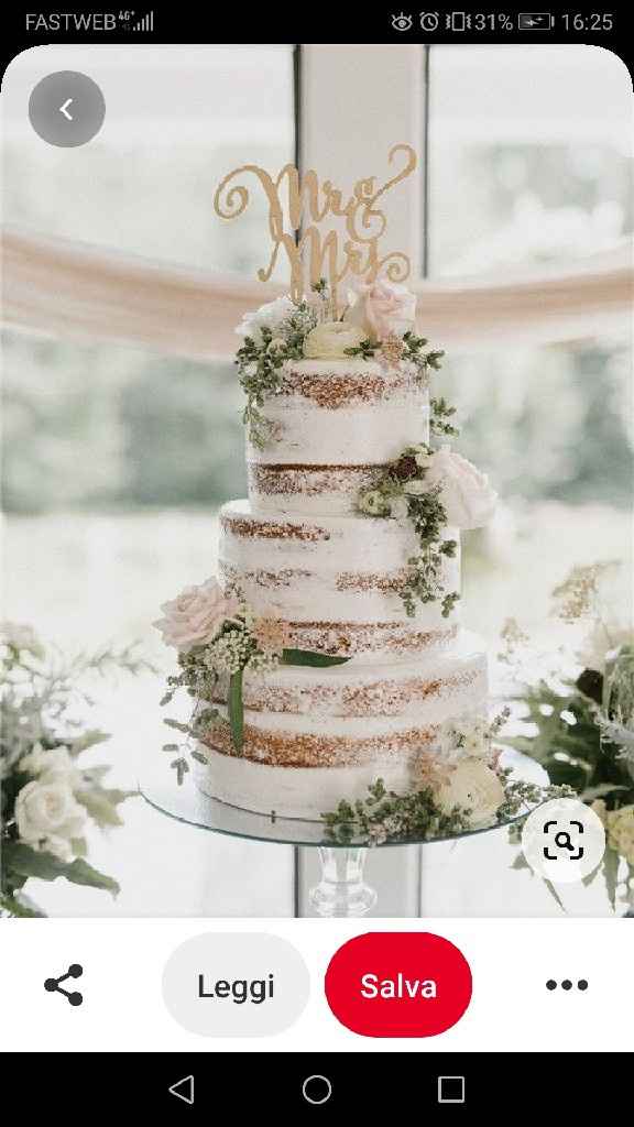 Torta nunziale diversa - 1