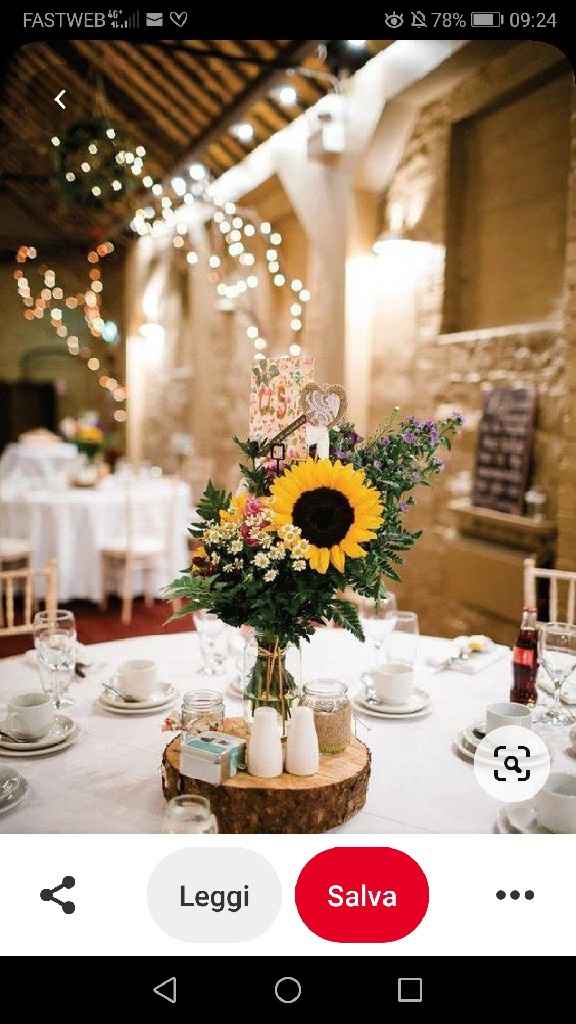 Matrimonio tema girasoli - 3