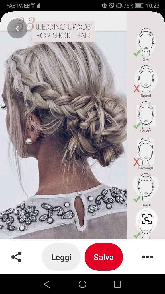 Acconciatura raccolta - 1