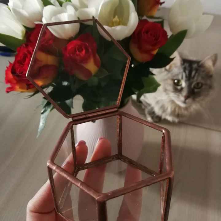 Consiglio porta fedi floreale - 1