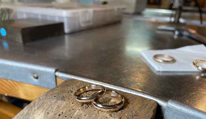 Ci siamo creati le nostre fedi nuziali ❤️ - 3