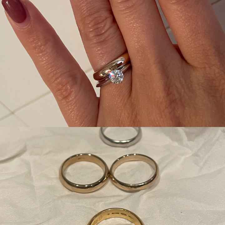 Le nostre fedi 🤵🏻‍♂️❤️👰🏻‍♀️ - 1