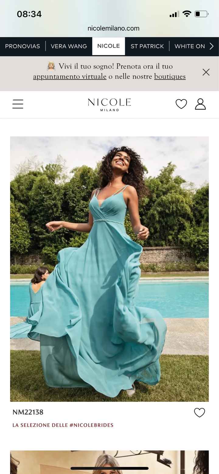 Consiglio abito damigelle/testimoni collezione Nicole 🤩 - 15