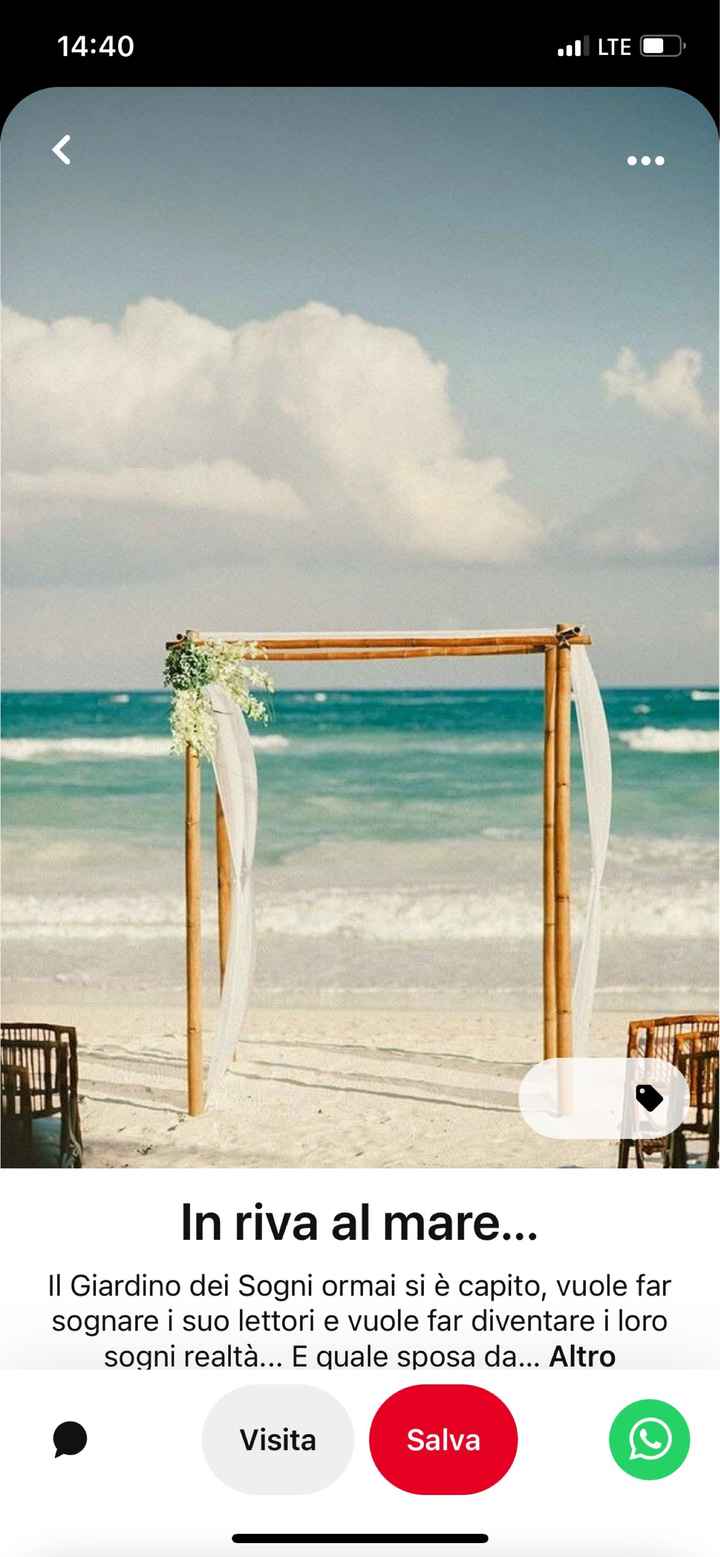 Allestimento tavolo per rito civile in spiaggia - 3