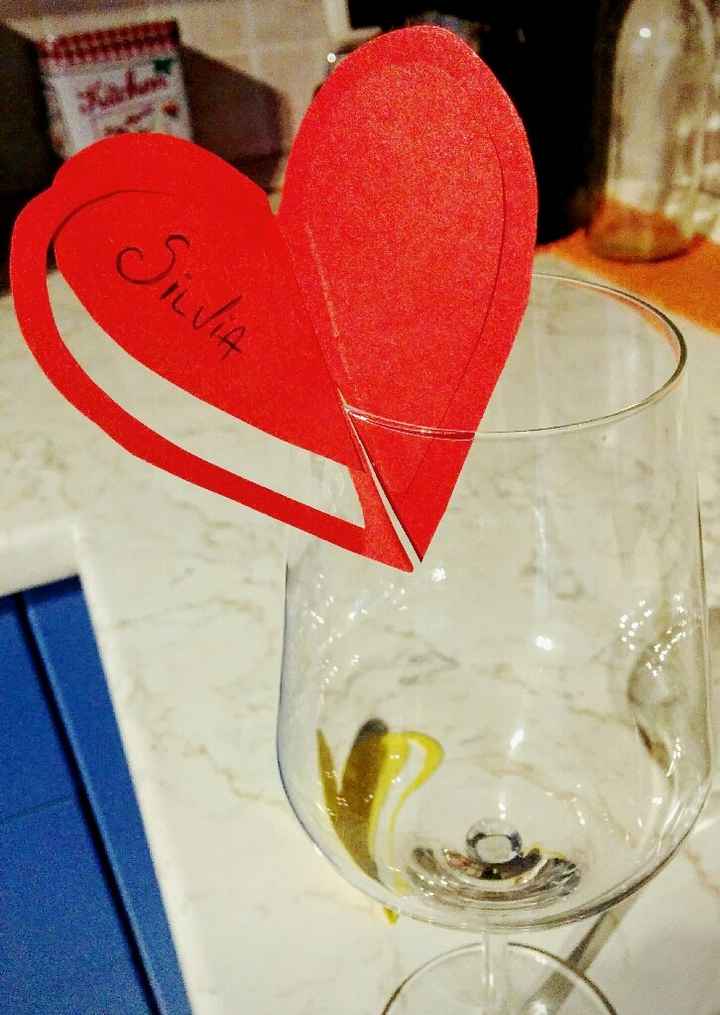 Segnaposti cuore - 2