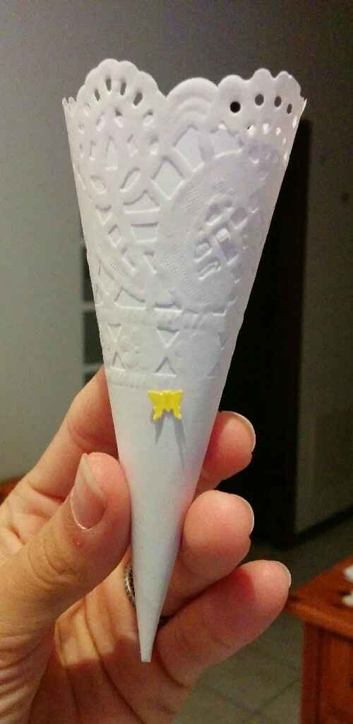 Prima prova dei coni riso! - 1