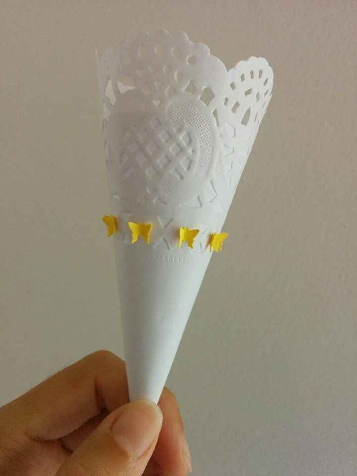 Prima prova dei coni riso! - 1