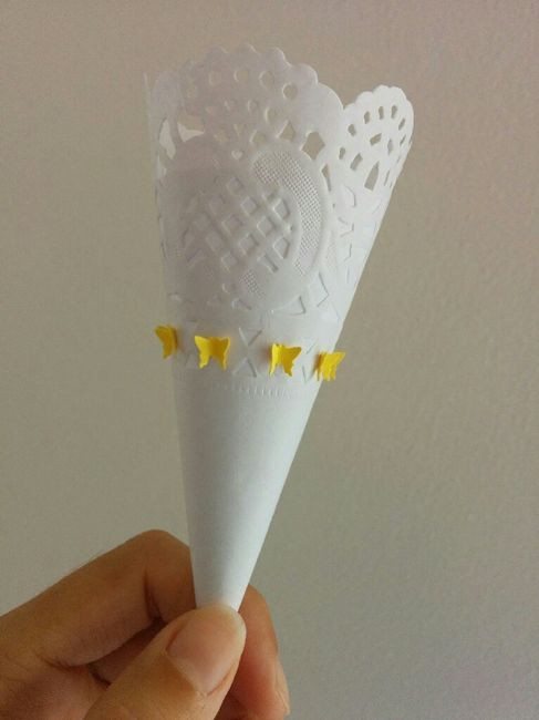 Prima prova dei coni riso! - 1