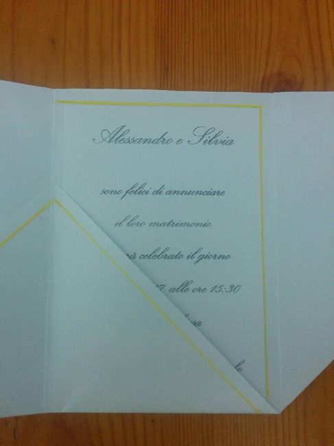 Partecipazioni fai da te!!! comincia l'opera! - 1