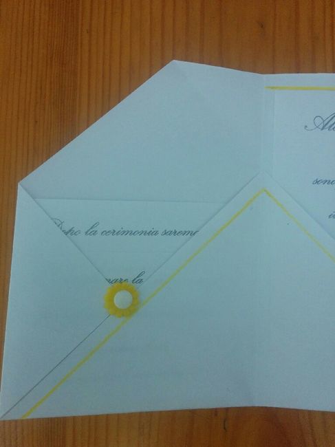 Partecipazioni fai da te!!! comincia l'opera! - 2