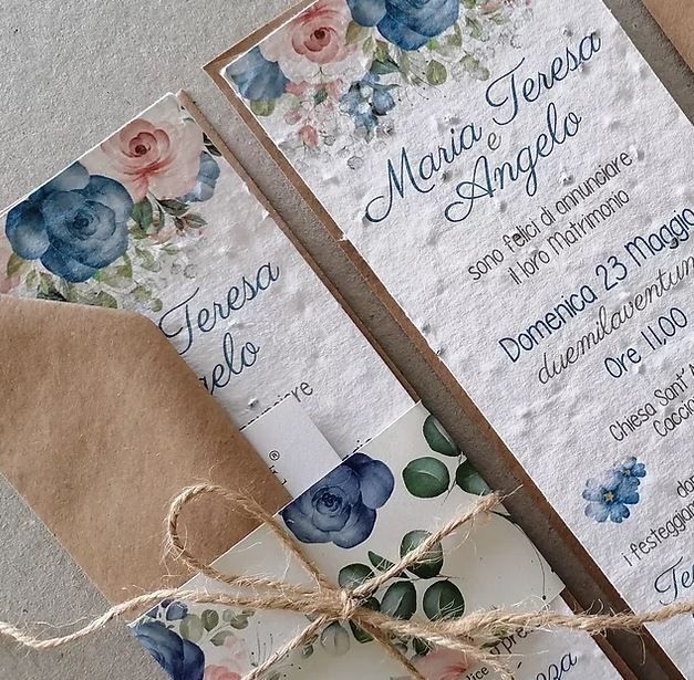 Matrimonio Eco Friendly - Le Partecipazioni 4