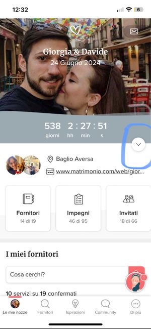 Come cambiare data matrimonio? - 1